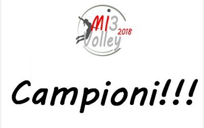 TRIPLETE!!! Campioni provinciali