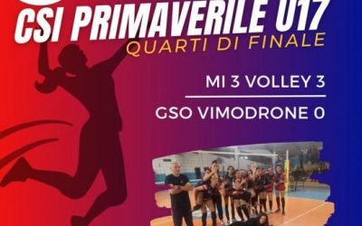 Under 16 verde – semifinale al CSI Primavera U17