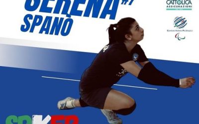Serena Spanò selezionata in Nazionale italiana volley sorde per partecipare al Campionato Europeo
