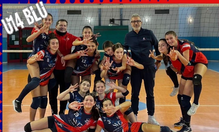 Under 14 Blu – Prime nel girone a fine anno