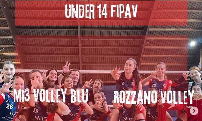 Under 14F Blu – Weekend con doppia vittoria e passaggio a 2 turno Coppa FIPAV